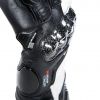 Dainese CARBON 4 LONG LADY sportovní rukavice bílé/fluo-červené vel.S